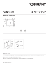 Duravit VT7157 Mounting Instruction