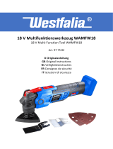 Westfalia WAMFW18 18V Multi-Function Tool User manual