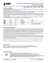 Comet T5141 Quick start guide