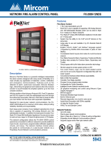 Mircom FX-2009-12NDS Network Fire Alarm Control Panel Owner's manual