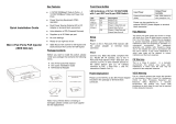 SECOMP21131198 Mini 4 Pair-Ports PoE Injector