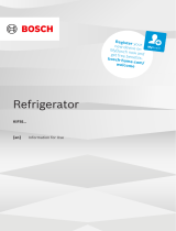 Bosch KIF81PD20R/03 Operating instructions
