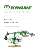 Krone BA Swadro TS 740 Twin Operating instructions