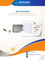 AirTechnic AIR OUTLETS Air Conditioning Installation guide