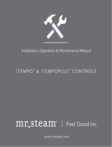 Mr.Steam iTEMPO and iTEMPOPLUS Controls User manual