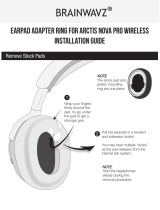 BrainwavzArctis Nova Pro Wireless Earpad Adapter Ring