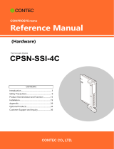 Contec CPSN-SSI-4C Reference guide