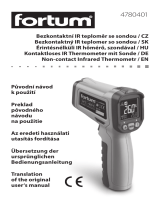 fortum 4780401 Non-contact Infrared Thermometer User manual