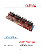 OLIMEX USB-4SERIAL User manual