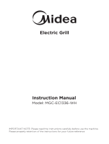 Midea MGC-EC1336-WH Electric Multi-Cooker User manual