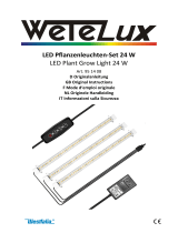 Wetelux 95 14 08 LED Plant Grow Light 24 W User manual