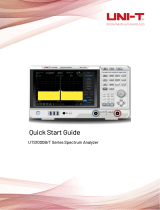 UNI-T UTS1000B T Series Spectrum Analyzer User guide