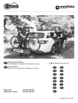 Westfalia-Automotive Fahrradträger ´bikelander´ für 2 Fahrräder E-Bike-fähig für die Anhängerkupplung Operating instructions