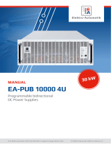 Elektro-Automatik EA-PUB 10750-120 4U Owner's manual