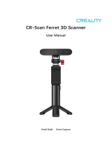 Creality 3D CR-Scan Ferret 3D Scanner User manual