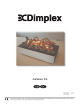 Dimplex Juneau XL Electric Fireplace Insert Cassette User manual