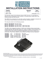 Gamber-Johnson 7160-1393-01 Installation guide