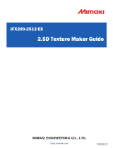 MIMAKI JFX200-2513 EX User guide