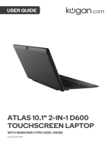 Kogan KAL10D600PB ATLAS 10.1 Inch 2-IN-1 D600 Touchscreen Laptop User guide
