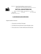 Mutual Industries 14973-48 Operating instructions