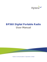HyteraBP56X Digital Portable Radio