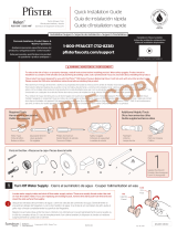 Pfister Kelen G89-8MFK Specification and Owner Manual