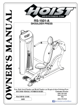HOIST RS-1501-A ROC-IT Shoulder Press User manual