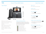 Cisco 8800 Series IP Phone User guide