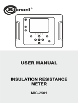 Sonel MIC-2501 User manual