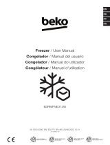 Beko B3RMFNE314W No Frost Vertical Freezer User manual