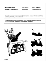 Simplicity 27" 8.0HP DUAL STAGE SNOWTHROWER User manual