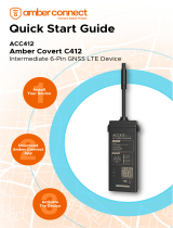 amber connect ACC412 Amber Covert C412 Intermediate 6-Pin GNSS LTE Device User guide