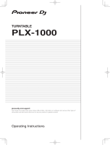 Pioneer PLX-1000 Owner's manual