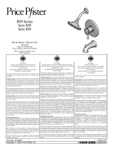 Pfister R89-1TUY Specification and Owner Manual