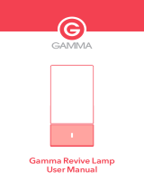 Gamma GRL101 Revive Lamp User manual