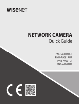 Wisenet PNO-A9081RLP Network Camera User guide