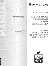 Immergas 3.023316 Magis Hercules ERP Polyphosphate Dispenser Kit User manual