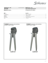 Staubli PV-CZM-61100 Crimping Tool User manual