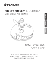 Pentair Kreepy Krauly ‘Lil Shark Aboveground Pool Cleaner User guide