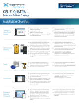 Nextivity Cel-Fi Quatra Enterprise Cellular Coverage Installation guide