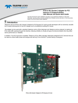 LeCroy PCIe Gen5 M.2 M-Key Host Adapter Quick start guide
