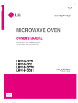 LG LMV1640DB1 Owner's manual