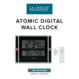 La Crosse Technology 513-149V2 Atomic Digital Wall Clock User guide
