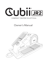 Cubii JR2 Elliptical Bike Pedal Exerciser Owner's manual
