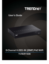 Trendnet TV-NVR1508 User guide