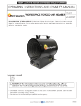 Mr. Heater MH480FAET User guide