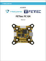 Holybro 11051 FETtec FC G4 v1.7 User manual