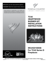 Town & Country Fireplaces TC42 Installation guide