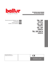 BALTUR TBL 35 P DACA 60Hz  Use and Maintenance Manual