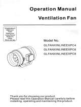iPowerGLFANXINLINEEXPC4 Ventilatioon Fan